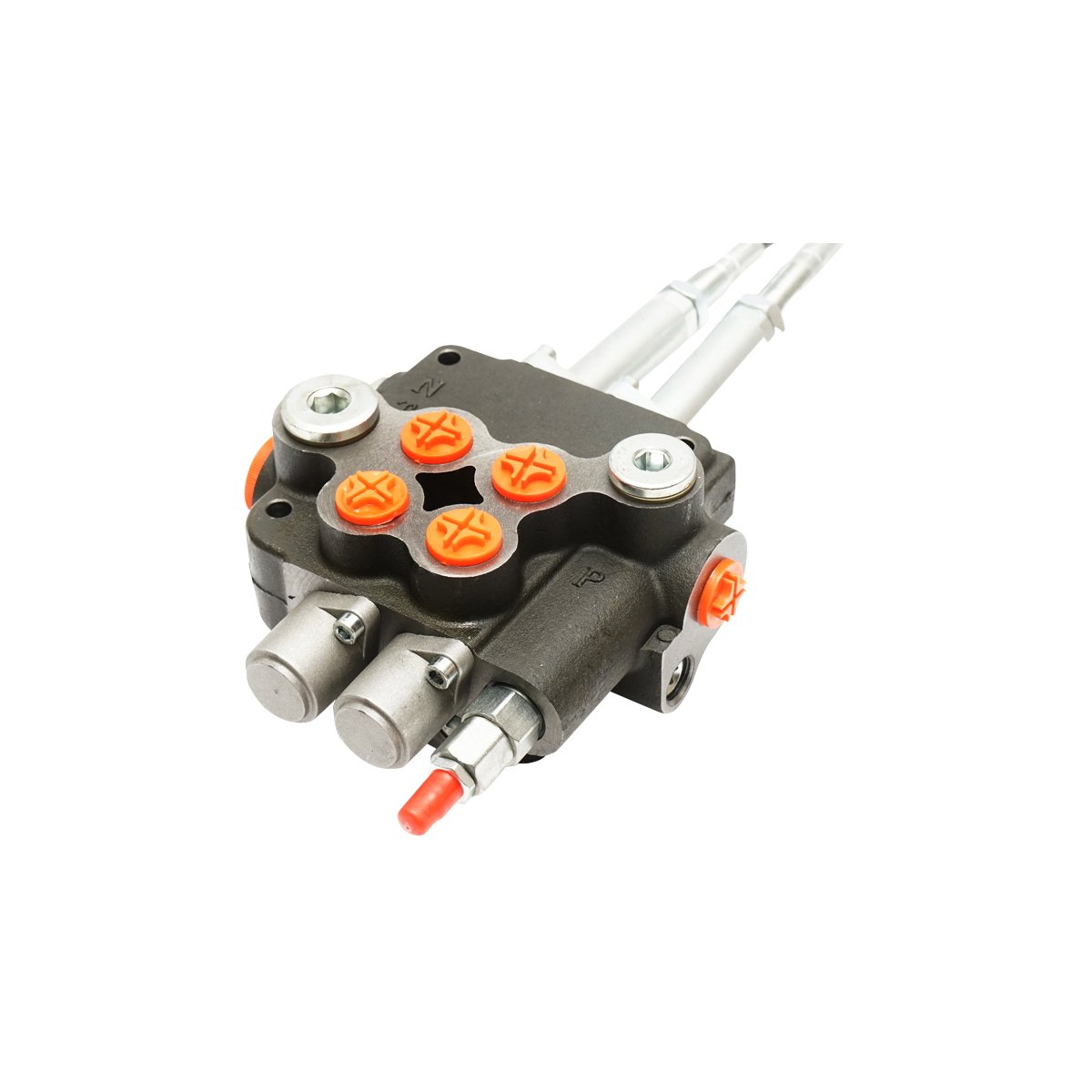 Distribuitor hidraulic P80 315 bar 2 cai si joystick si cablu 1,5M 80L/min